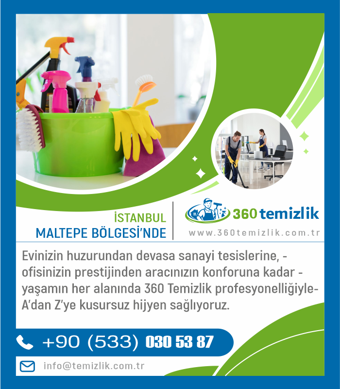 Maltepe Temizlikçi Firması - Ev Ofis Profesyonel Temizlik