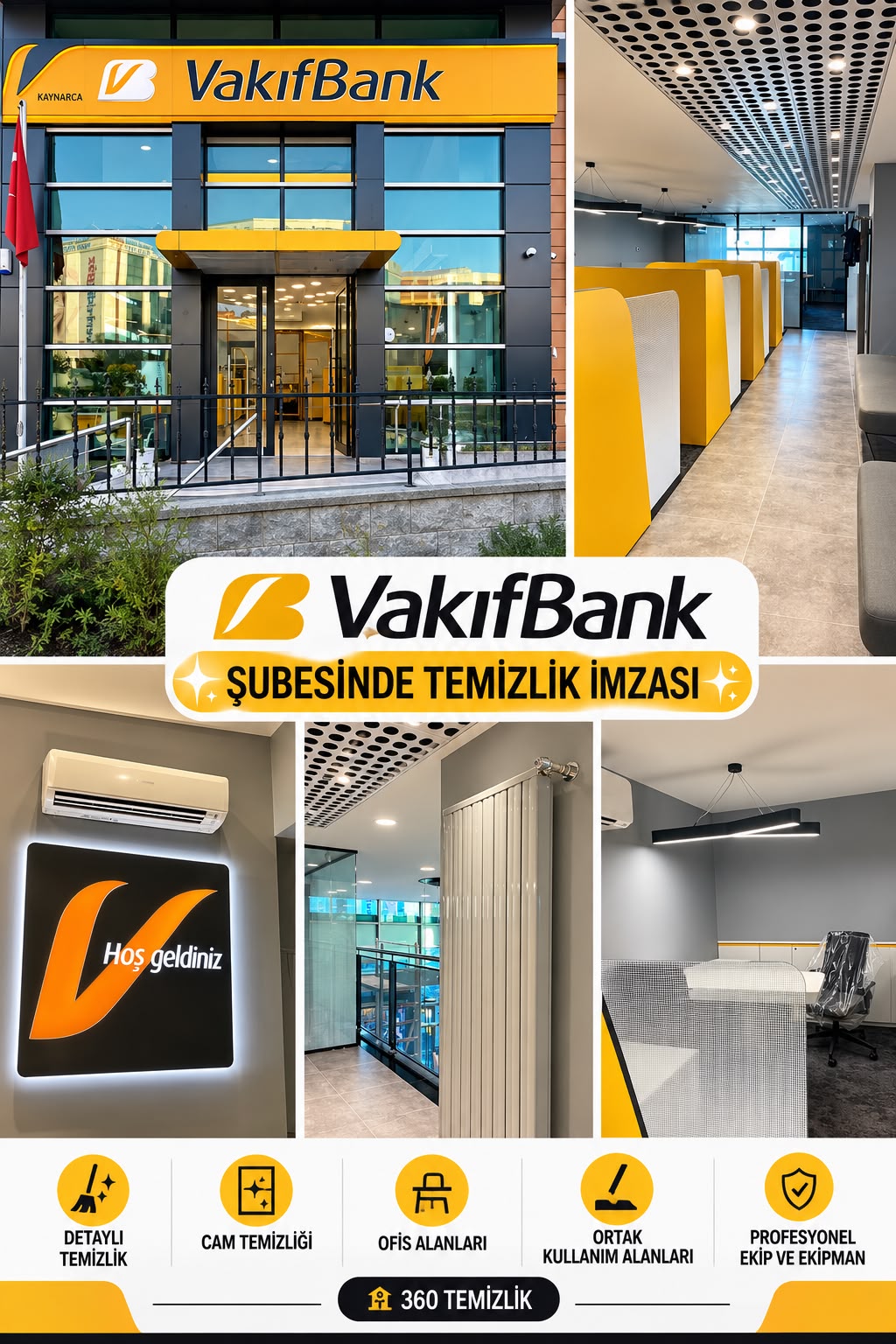 Kurumsal Temizlik Vakıf Bank